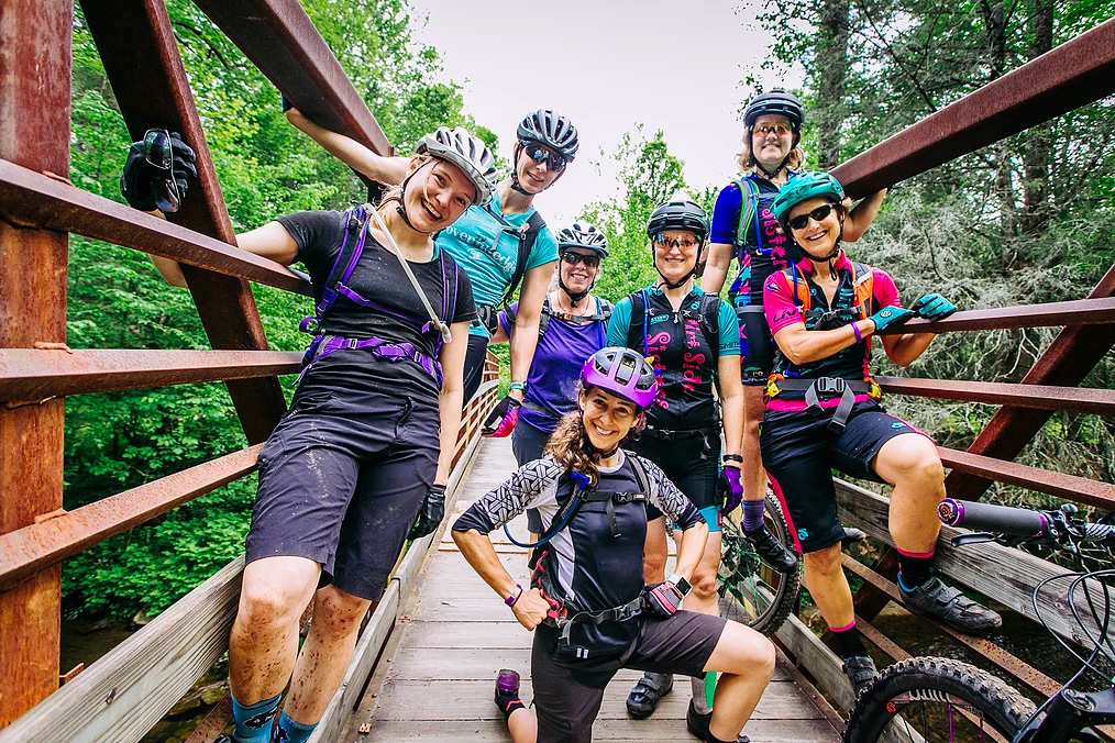 Group of Happy Bikers